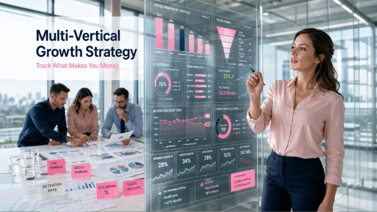 Multi-vertical agency services for diverse business needs