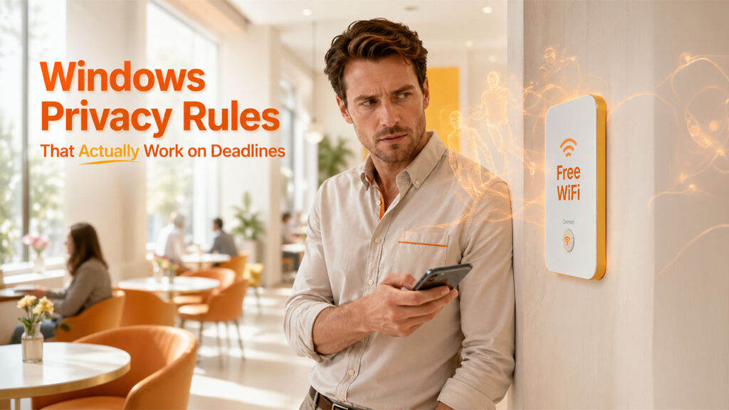 Set Windows rules that people can keep on a deadline