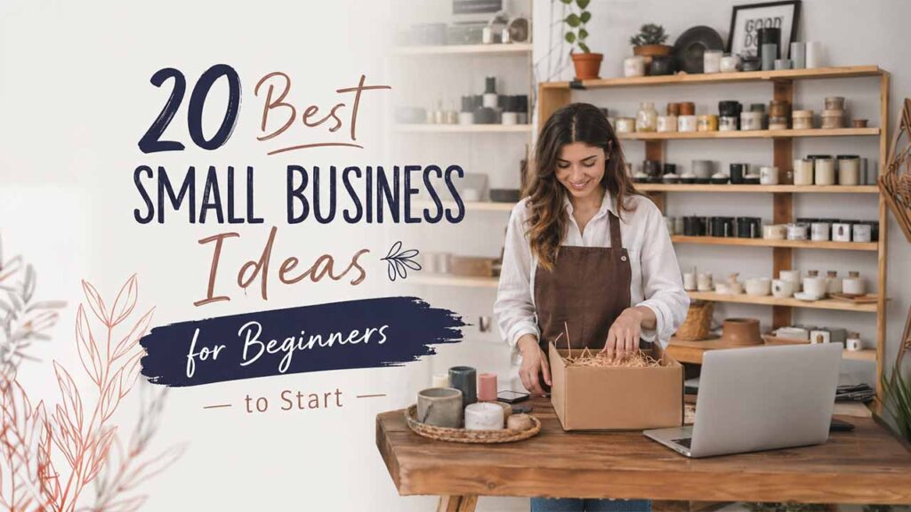 20 Best Small Business Ideas for Beginners to Start in 2026
