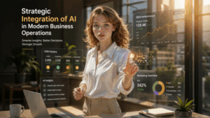 Strategic Integration of AI in Modern Business Operations 