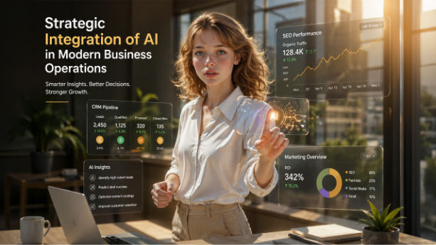 Strategic Integration of AI in Modern Business Operations 