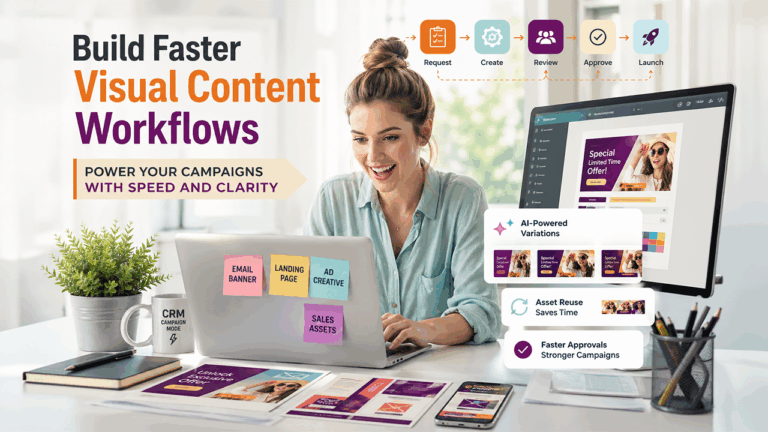 How CRM Teams Can Build Faster Visual Content Workflows for Marketing Campaigns