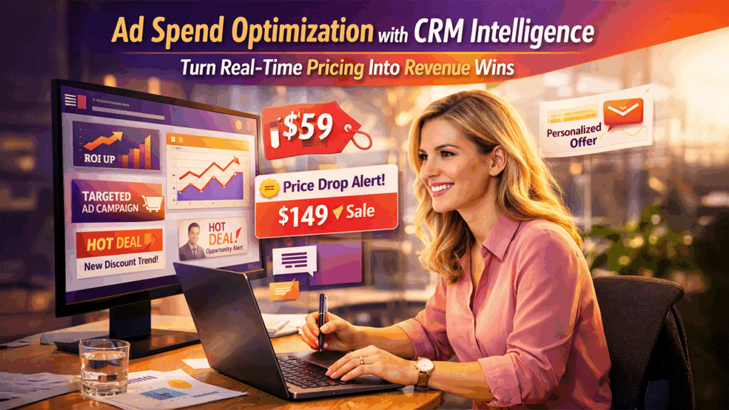 Ad spend optimization integrated with CRM systems for data-driven marketing automation