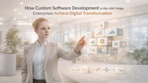 Custom software development solution powering enterprise digital transformation