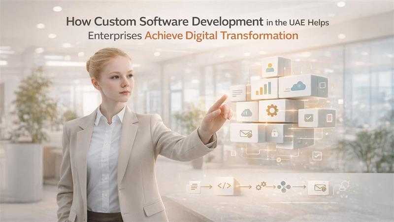 How Custom Software Development in the UAE Helps Enterprises Achieve Digital Transformation