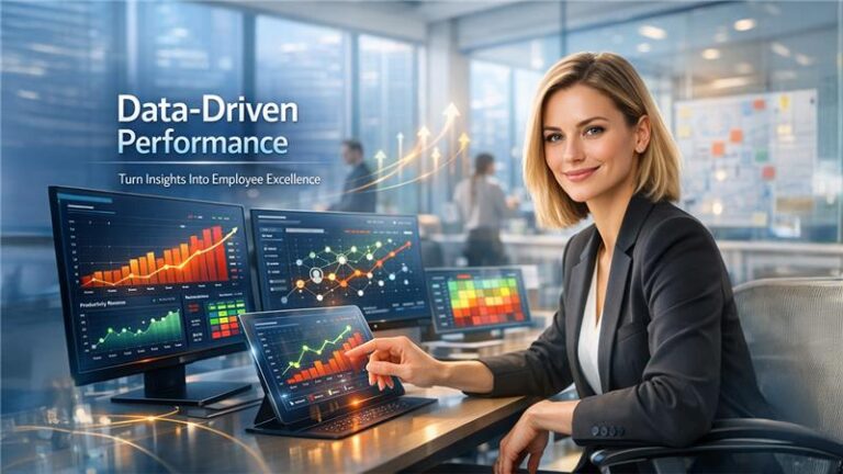 Data-driven employee performance analysis using analytics dashboard and key performance metrics