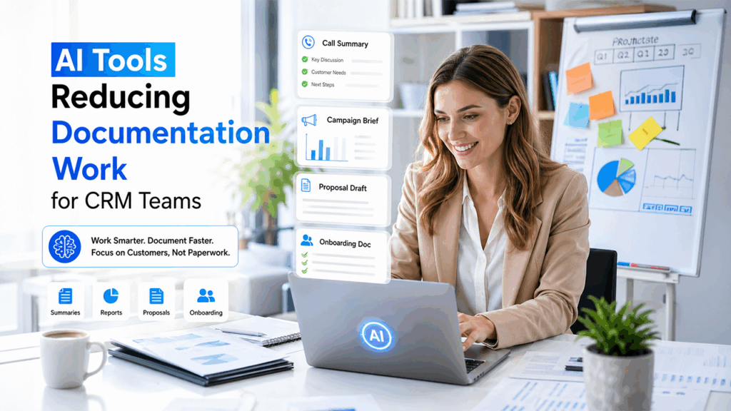 How AI Tools Are Reducing Documentation Work for CRM Teams