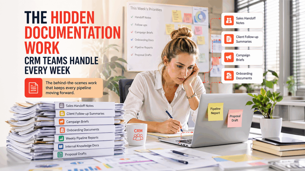 The Hidden Documentation Work CRM Teams Handle Every Week