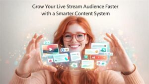 Grow Your Live Stream Audience Faster with a Smarter Content System