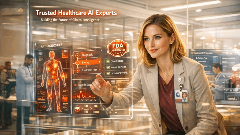 NineTwoThree AI Studio as a leading AI Development Company for Healthcare delivering compliant and FDA-ready medical AI solutions