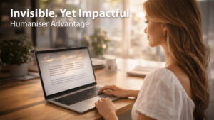 Undetectable Humanizer tool transforming AI-generated content into natural human-like writing for marketing agencies