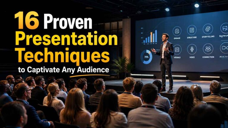16 Proven Presentation Techniques to Captivate Any Audience