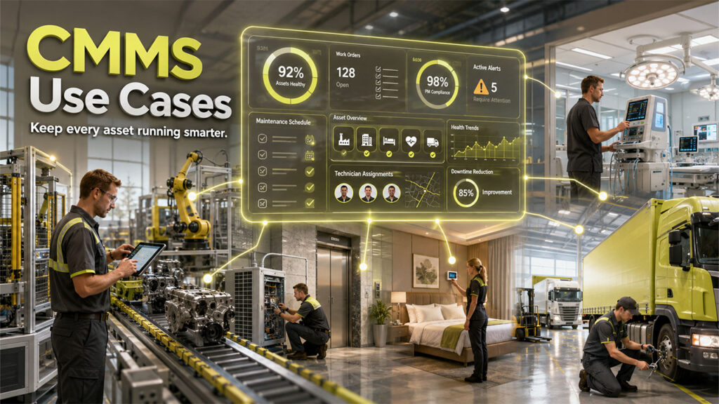 Real-World CMMS Use Cases Across Modern Industries