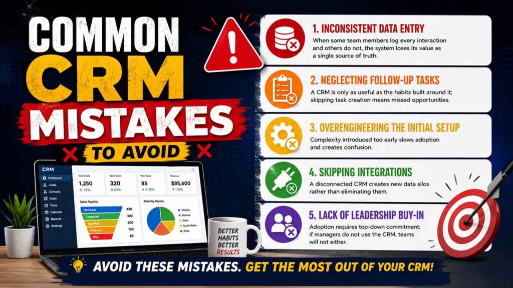 Common CRM Mistakes to Avoid