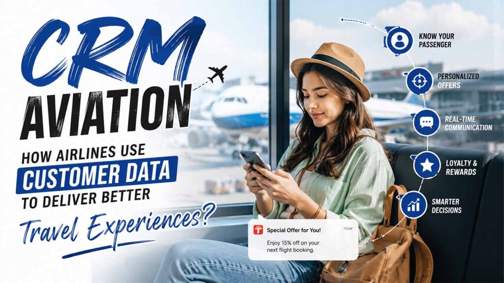 CRM Aviation: How Airlines Use Customer Data to Deliver Better Travel Experiences?