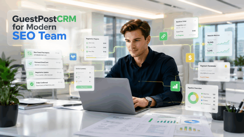 Announcing GuestPostCRM: Built for Guest Posting Agencies and SEO Teams