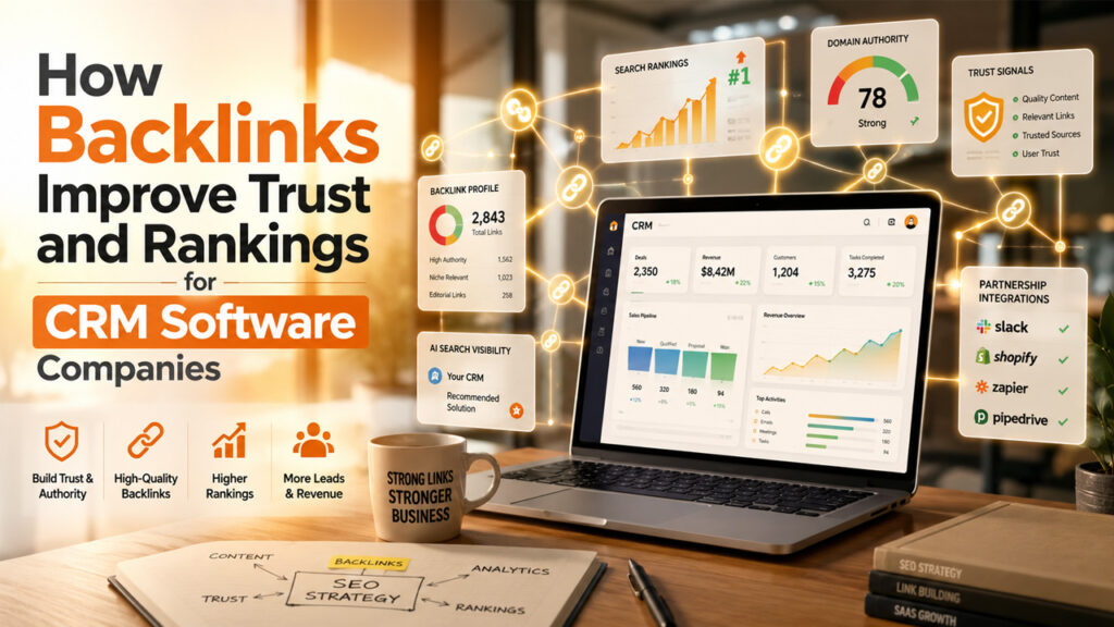 How Backlinks Improve Trust and Rankings for CRM Software Companies