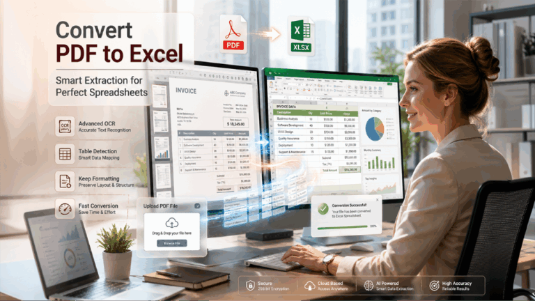 How to Convert a PDF to Excel: Fast & Easy Methods