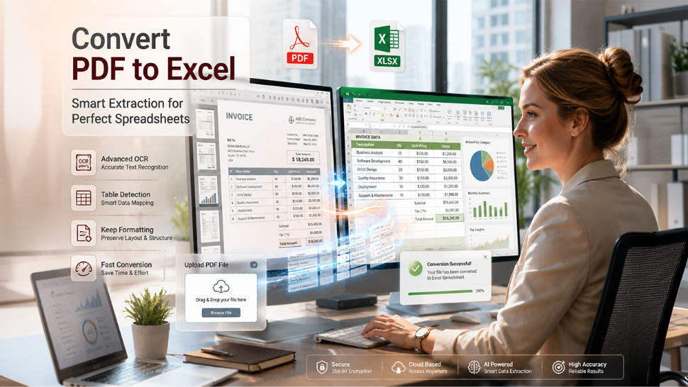 How to Convert a PDF to Excel: Fast & Easy Methods  