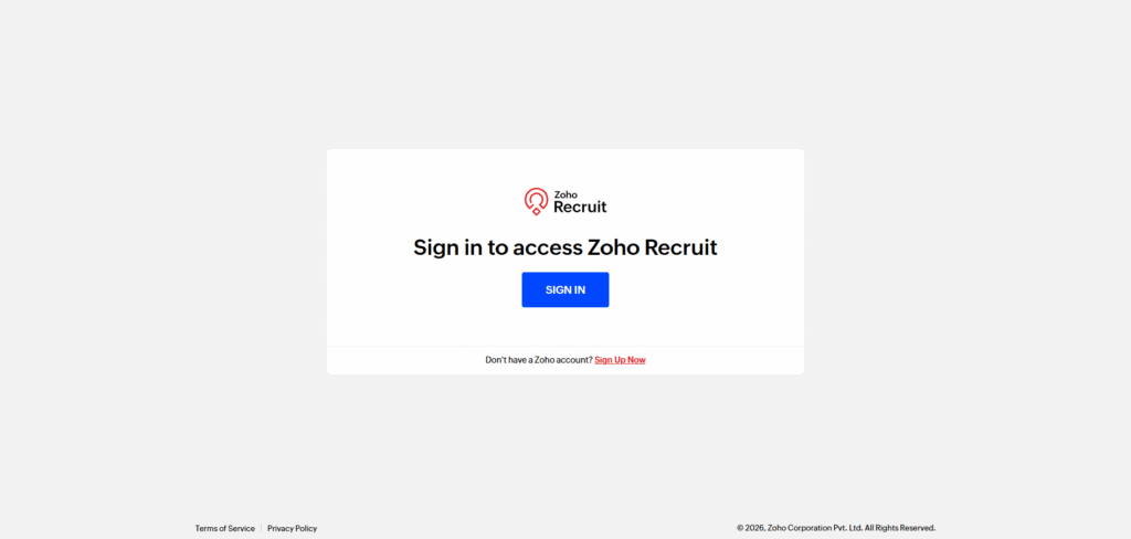 Zoho Recruit
