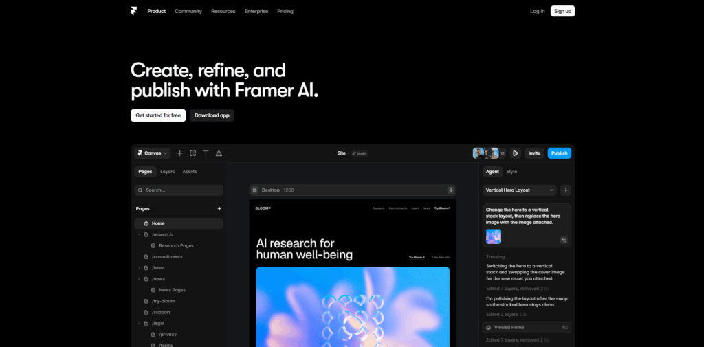 Framer AI