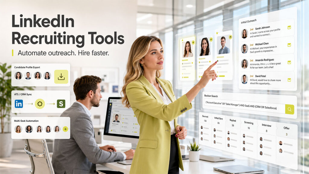 LinkedIn Automation Tools Support Recruiting Workflows