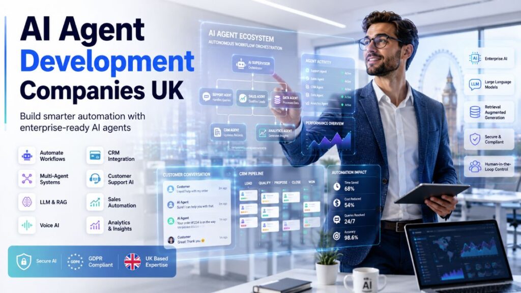 10 Top AI Agent Development Companies in UK for 2026