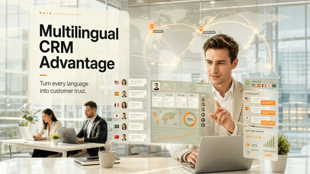Benefits of multilingual CRM systems that improve international sales beyond simple word-for-word translation