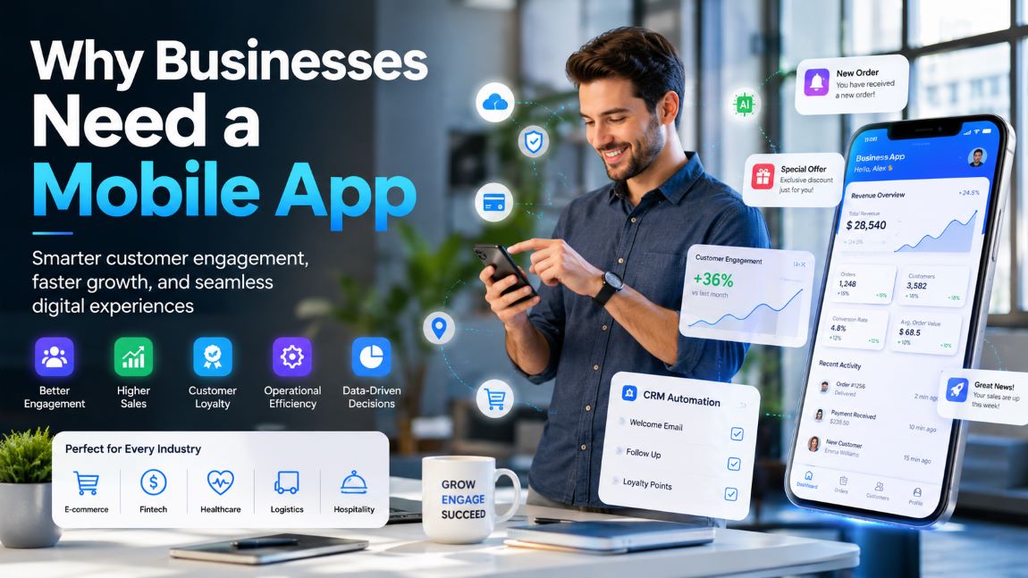Business Needs A Mobile App for Customer Engagement and Growth