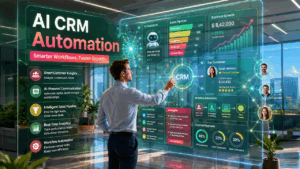Chat-Based AI improving CRM automation and business growth through intelligent workflows