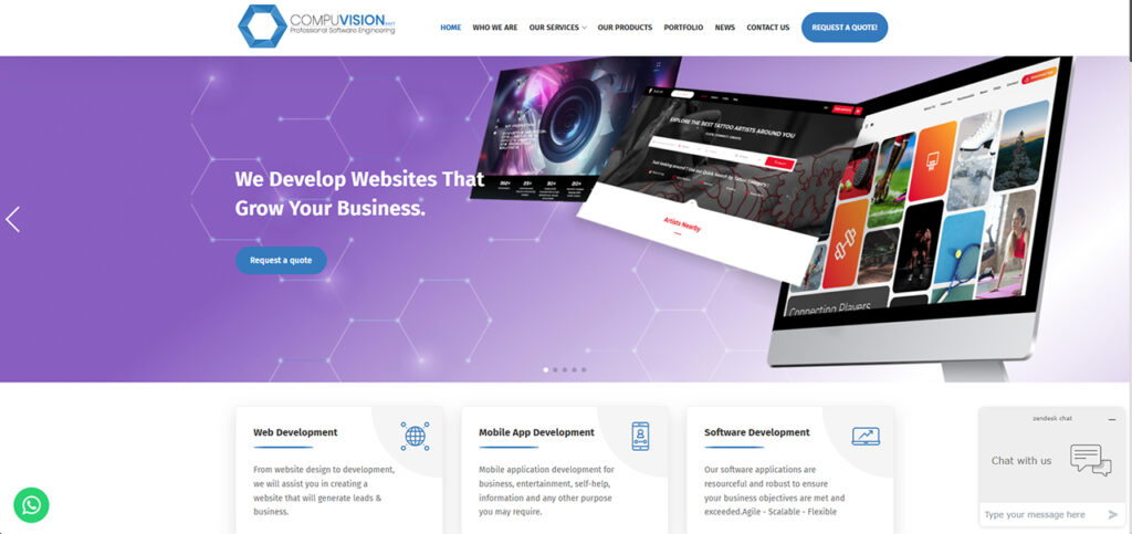 COMPU-VISION S.A.R.L. providing scalable real estate app development and custom PropTech software solutions.