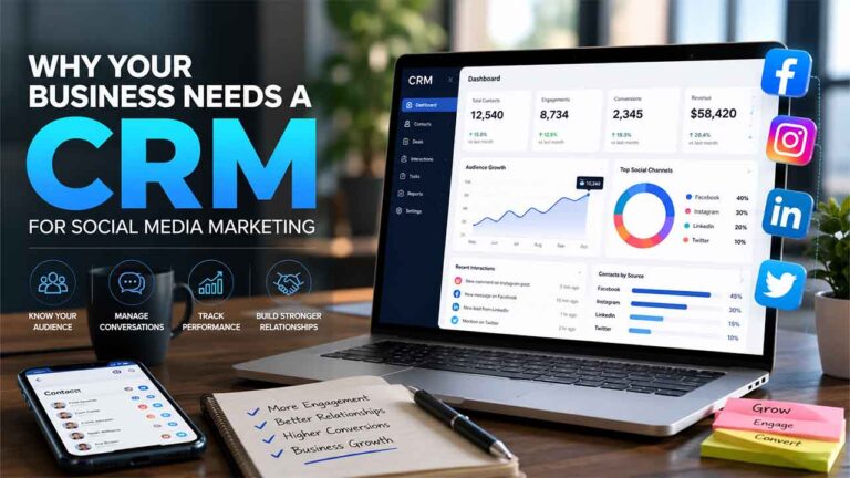 Why Your Business Needs a CRM for Social Media Marketing?