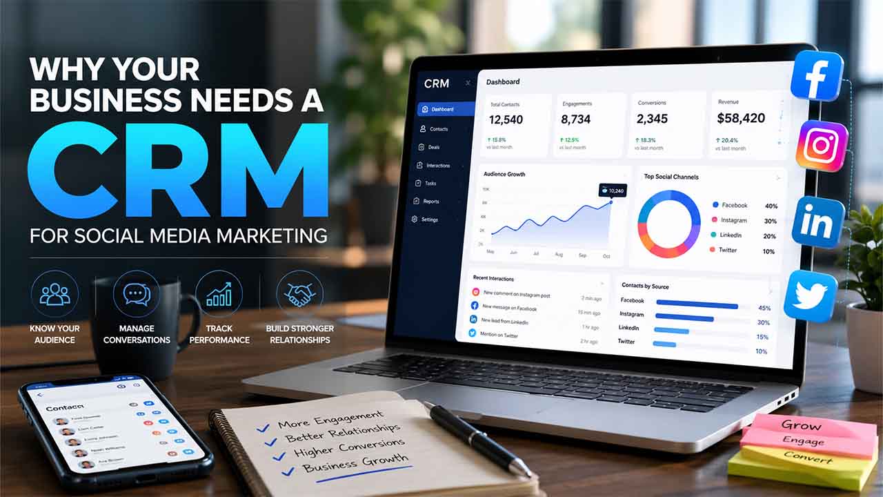 CRM for Social Media Marketing