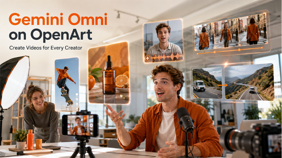 What Can Creators Make with Gemini Omni on OpenArt