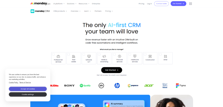 Monday CRM