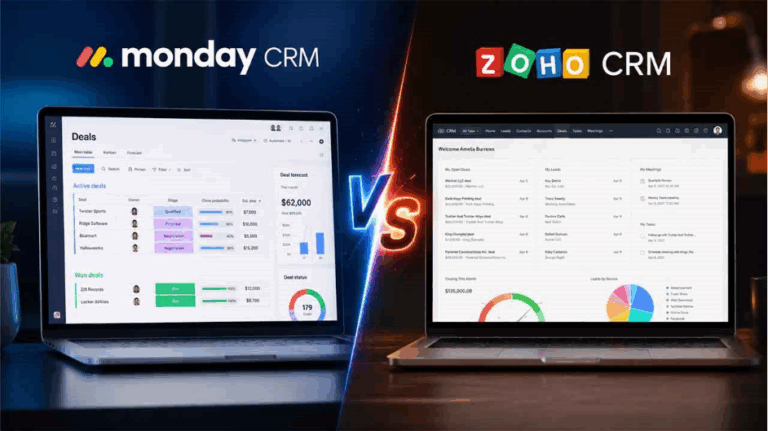 Monday CRM vs Zoho CRM