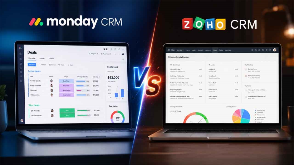 Monday CRM vs Zoho CRM: Which CRM Is Better for Your Business in 2026?