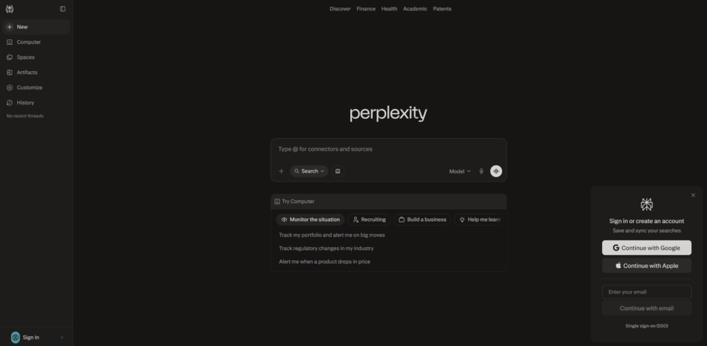 Perplexity AI 