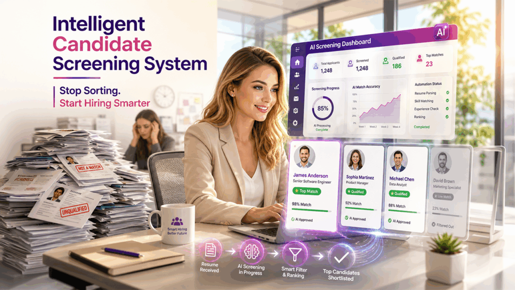 Enhancing Recruiter Productivity with Targeted Intelligent Screening Workflows