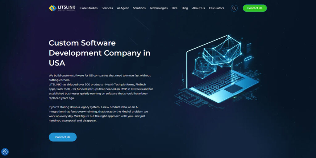 LITSLINK real estate app development company offering AI-powered PropTech solutions and scalable custom real estate applications.