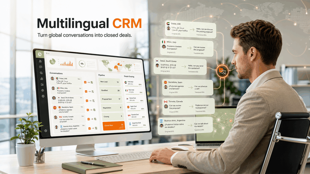 How Multilingual CRM Systems Improve International Sales