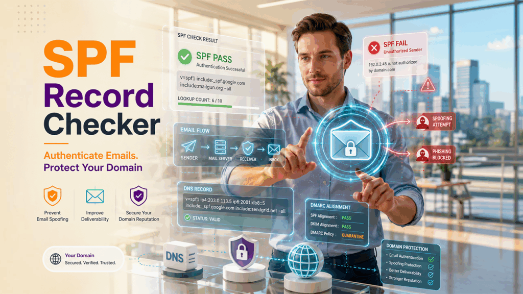 How To Use An SPF Record Checker To Fix Email Deliverability And Prevent Spoofing