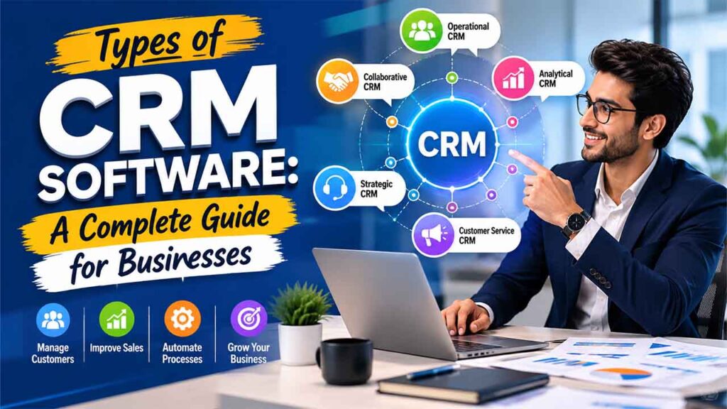 Types of CRM Software: A Complete Guide for Businesses in 2026
