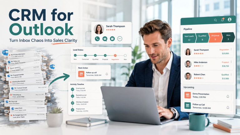 CRM for Outlook: 5 Best Outlook CRM Tools to Manage Leads & Emails