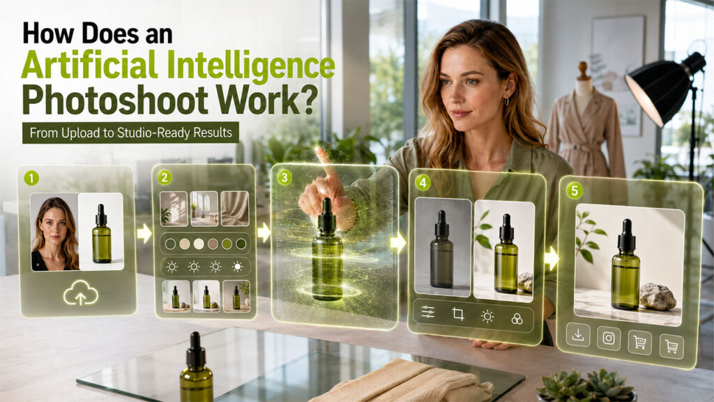 Artificial Intelligence Photoshoot Work