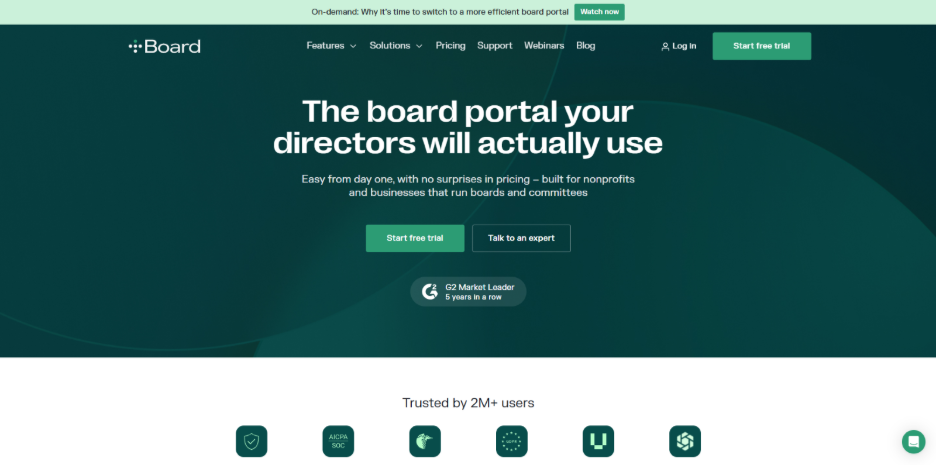 Ideals Board: Board portal software for first-time users