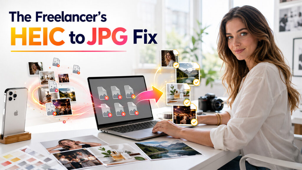 Freelancer’s Guide: How to Convert Client iPhone Photos to JPG