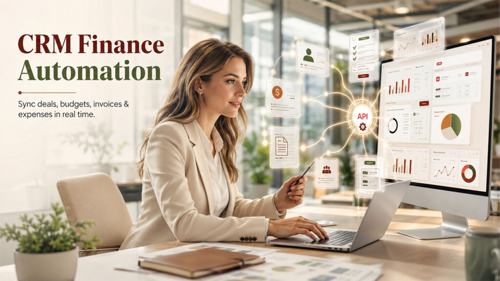 How Automation Using APIs Connects CRM Systems to Finance Operations