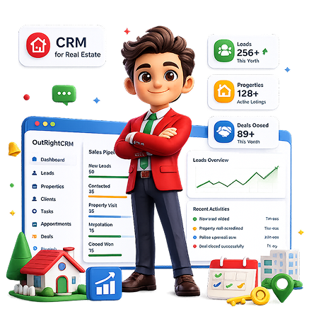 CRM for Real Estate hero image