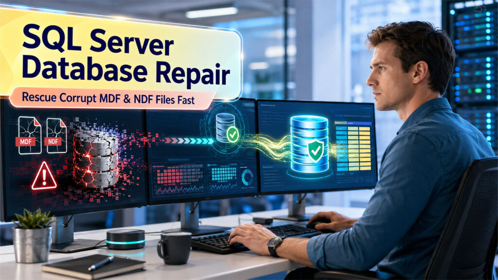 How to Fix Corrupt SQL Server Database Efficiently?